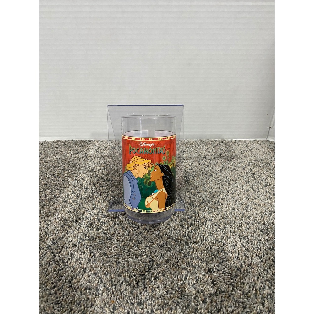Tumbler Disney Burger King Pocahontas Unisex Multi Excellent Vintage 1995 OS